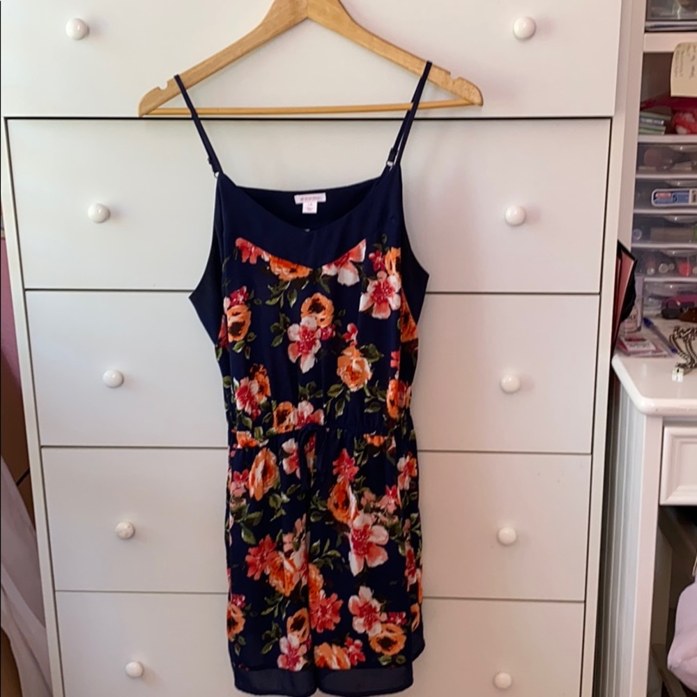 FLORAL ROMPER